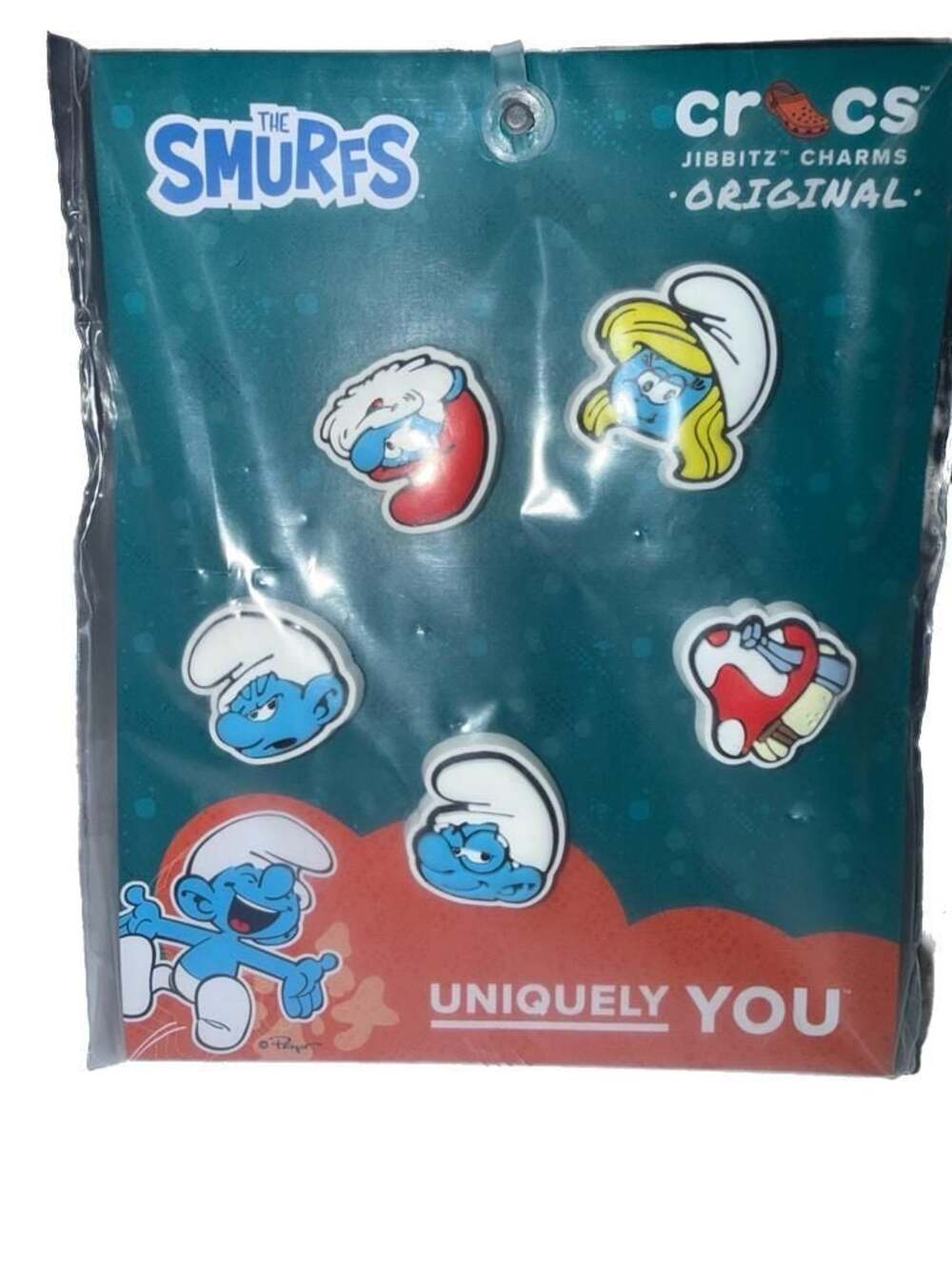 Crocs Jibbitz The Smurfs 5-Pack Shoe Charms